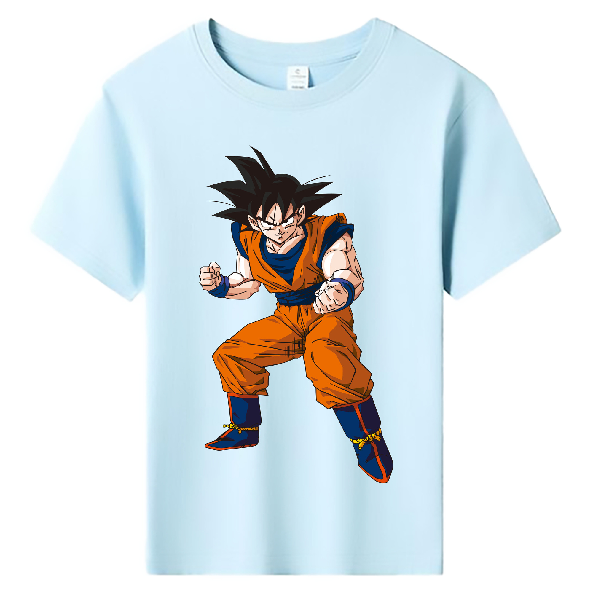 （画像用） ドラゴンボール 孫悟空（そん ごくう）Son Goku カカロット DRAGON BALL Kakarotto 綿100％キッズTシャツ（フロントプリント）